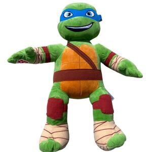 TMNT Build A Bear Teenage Mutant Ninja Turtles Leonardo Plush 16"